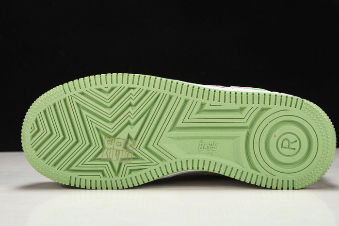 a bathing ape bape sta low copshoe bp-037