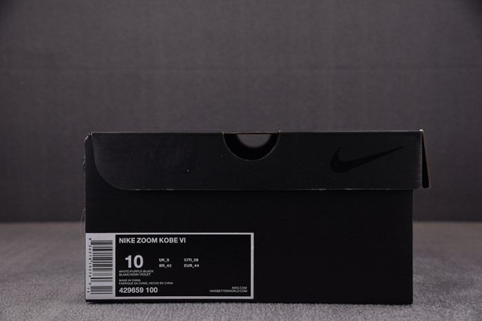 nike zoom kobe vi protro 6 white royal black 436311-100