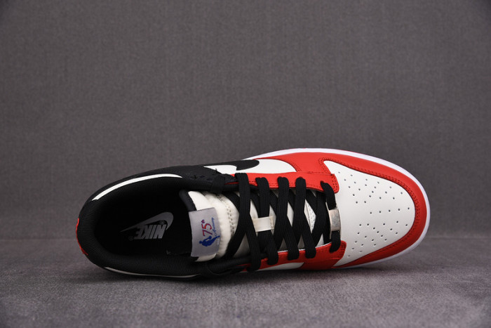 nike dunk low emb nba 75th anniversary - dd3363-100