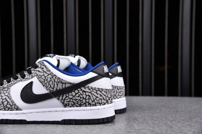 nike dunk sb low s*upre*me white cement - 304292-001