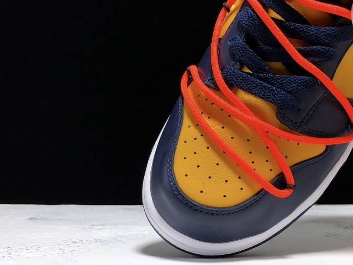 nike dunk low of michigan - ct0856-700