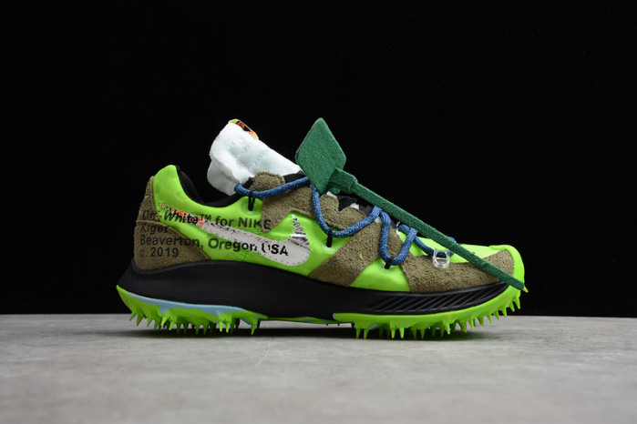 nike zoom terra kiger 5 of electric green - cd8179-300